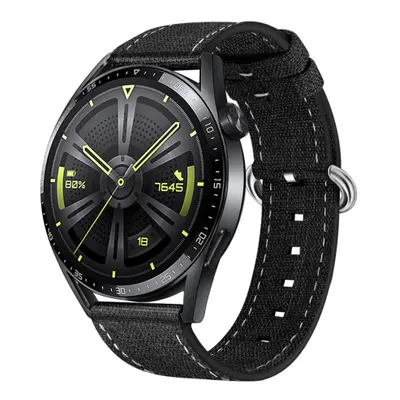 BStrap Denim szíj Huawei Watch GT 42mm, black (SSG031C0102)