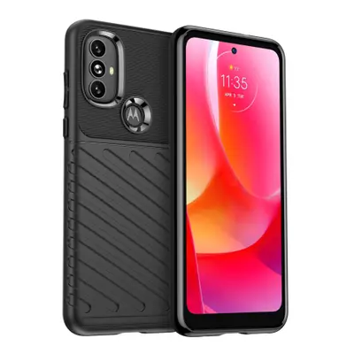 MG Thunder szilikon tok Motorola Moto G Power 2022, fekete