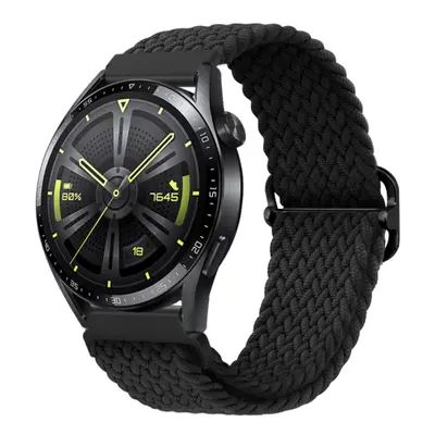 BStrap Elastic Nylon szíj Samsung Galaxy Watch 3 41mm, black (SSG024C0101)