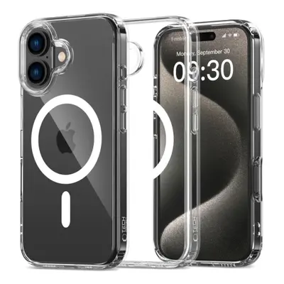 Tech-Protect Flexair Hybrid MagSafe tok iPhone 16 Plus, átlátszó