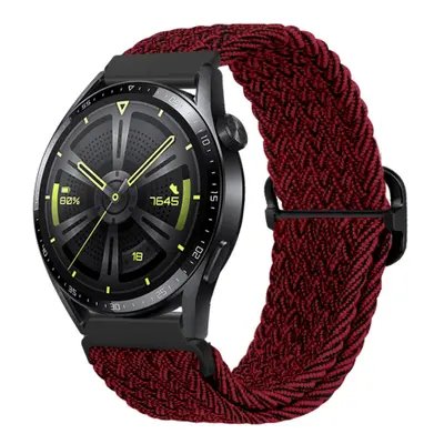 BStrap Braid Nylon szíj Samsung Galaxy Watch 3 45mm, red black (SSG035C0301)