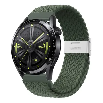 BStrap Elastic Nylon 2 szíj Garmin Vivoactive 3, olive green (SSG026C0506)