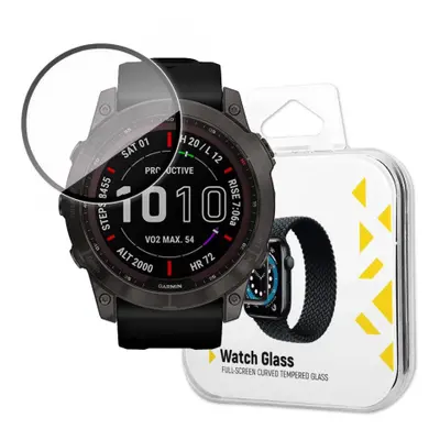 MG Watch Glass Hybrid üvegfólia Garmin Fenix 7X, fekete