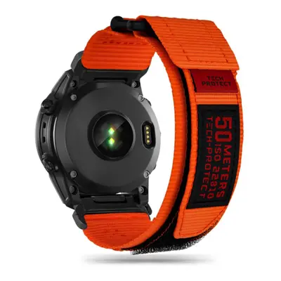 Tech-Protect Scout szíj Garmin Fenix 5 / 6 / 6 Pro / 7 / 8 47mm / E, orange