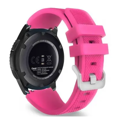 BStrap Silicone Sport szíj Samsung Gear S3, pink (SSG006C16)