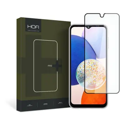 HOFI Glass Pro Full Screen üvegfólia Samsung Galaxy A14 4G / 5G, fekete