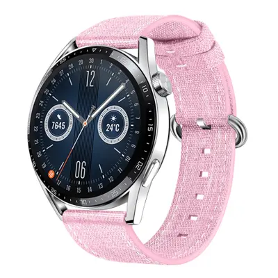 BStrap Denim szíj Huawei Watch GT3 42mm, pink (SSG030C0708)