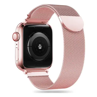 Tech-Protect Milanese szíj Apple Watch 38/40/41mm, rose gold