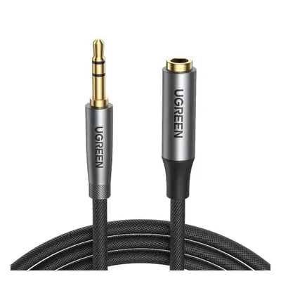 Ugreen AV190 audio kábel 3.5mm mini jack M/F 3m, szürke (AV190)