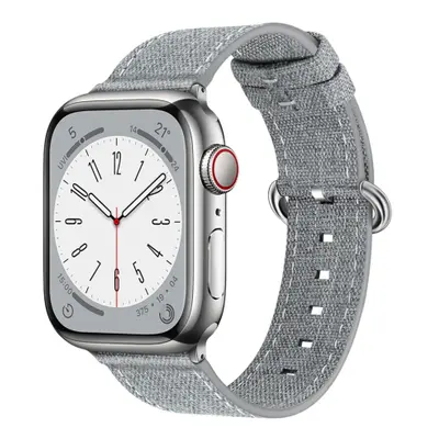 BStrap Denim szíj Apple Watch 38/40/41mm, gray (SAP015C02)