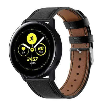 BStrap Leather Italy szíj Huawei Watch GT3 42mm, black (SSG012C0109)