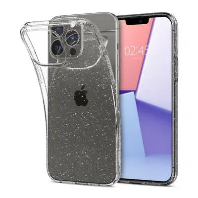 Spigen Liquid Crystal szilikon tok iPhone 13 Pro Max, glitter átlátszó (ACS03198)