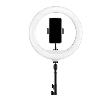 LIVEFY RL-12 Selfie LED körfény + állvány 2,2m, fekete