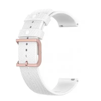 BStrap Silicone Rain szíj Xiaomi Amazfit Stratos 2/2S/3, white (SSG014C1204)