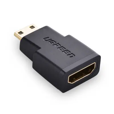 Ugreen adapter Mini HDMI - HDMI M/F, fekete (20101)