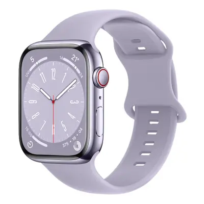 BStrap Smooth Silicone szíj Apple Watch 38/40/41mm, lavender (SAP014C09)