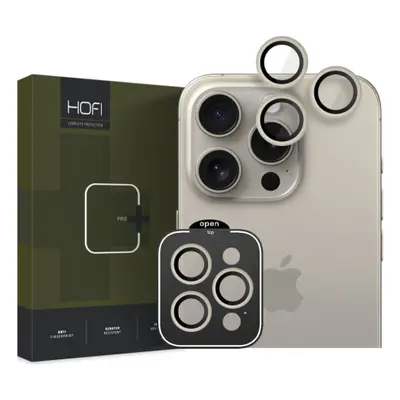 HOFI Camring üvegfólia kamerára iPhone 15 Pro / 15 Pro Max, titanium