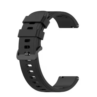 BStrap Silicone V3 szíj Xiaomi Amazfit Bip, black (SXI010C0105)