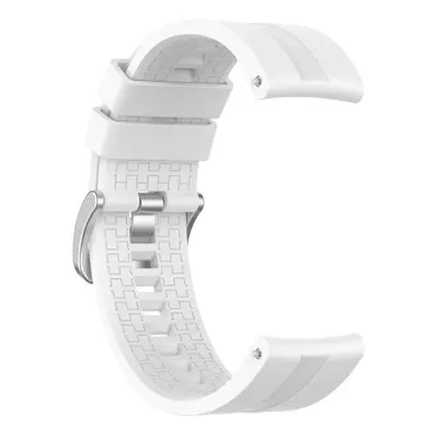 BStrap Silicone Cube szíj Huawei Watch GT/GT2 46mm, white (SHU004C0812)