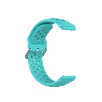 BStrap Silicone Dots szíj Garmin Vivoactive 4s, teal (SGA007C06)