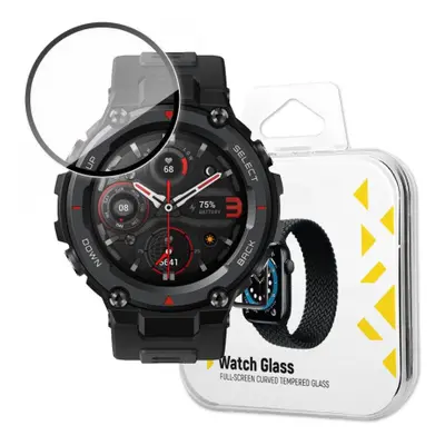 MG Watch Glass Hybrid üvegfólia Xiaomi Amazfit T-Rex Pro, fekete