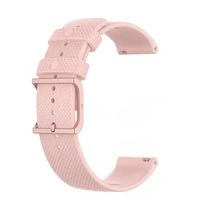 BStrap Silicone Rain szíj Garmin Vivoactive 3, pink (SSG014C0306)