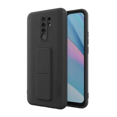 MG Kickstand szilikon tok Xiaomi Redmi 9, fekete