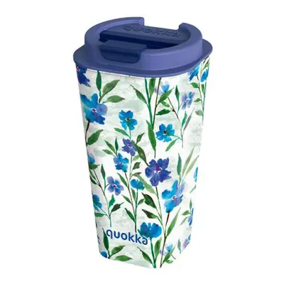 Quokka Vaso Cafe termo bögre 450 ml, ditsy bloom