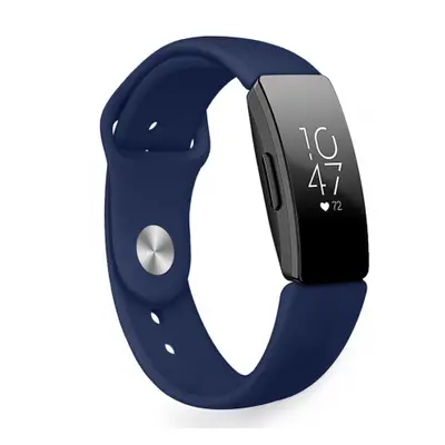 BStrap Silicone (Large) szíj Fitbit Inspire, dark blue (SFI009C09)