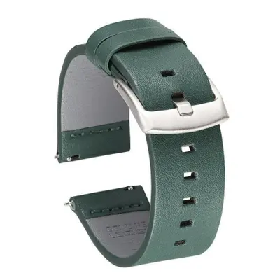 BStrap Fine Leather szíj Xiaomi Amazfit GTR 42mm, green (SSG022C0203)