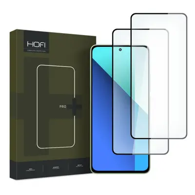 HOFI Glass Pro Full Screen 2x üvegfólia Xiaomi Redmi Note 13 4G, fekete