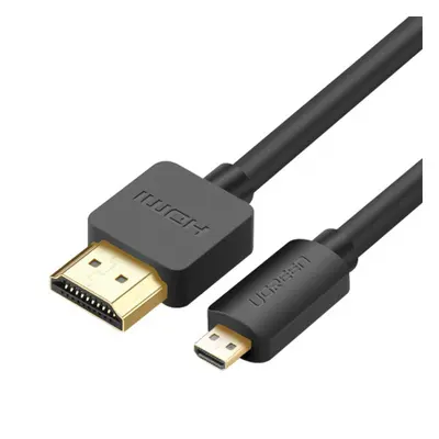 Ugreen HD127 kábel HDMI - micro HDMI 4K 1.5m, fekete