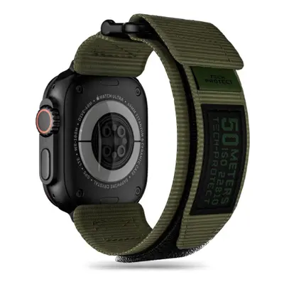 Tech-Protect Scout szíj Apple Watch 42/44/45/49mm, dark green