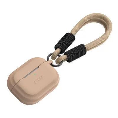 Tech-Protect Silicone Rope tok Apple Airpods Pro 1 / 2, világos barna