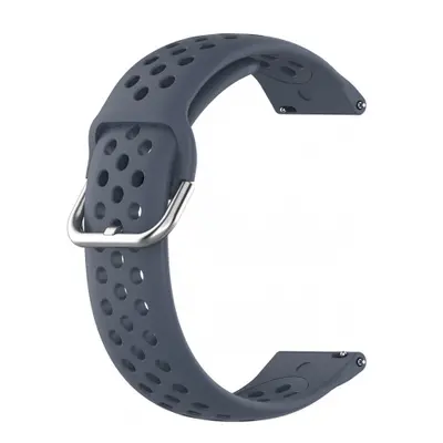 BStrap Silicone Dots szíj Garmin Vivoactive 3, dark gray (SSG013C0506)