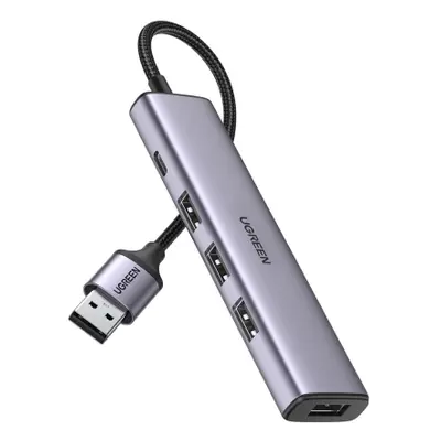 Ugreen CM473 HUB adapter USB / 4x USB 3.0, fekete (CM473 20805)