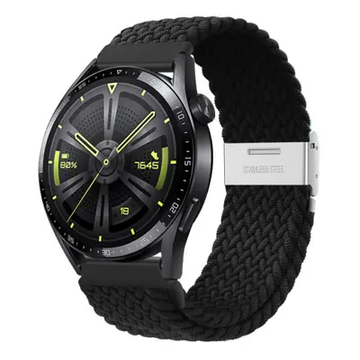 BStrap Elastic Nylon 2 szíj Huawei Watch GT3 46mm, black (SSG027C0109)