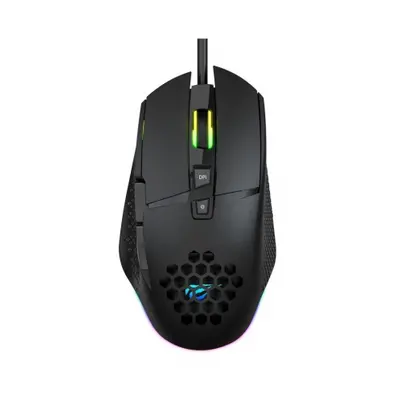 Havit MS1022 háttérvilágítású gamer egér, fekete (MS1022)