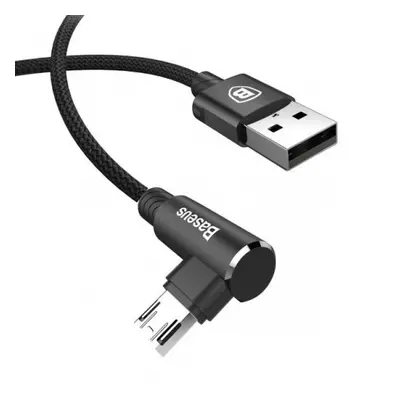 Baseus MVP kábel USB / Micro USB 1.5A 2m, fekete (CALMVP-A01)