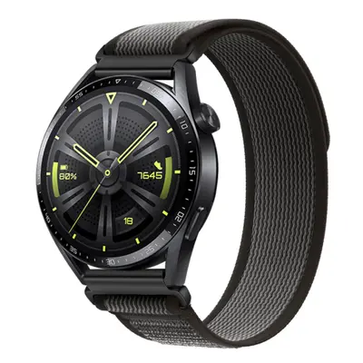 BStrap Velcro Nylon szíj Xiaomi Amazfit Bip, black gray (SSG028C0204)