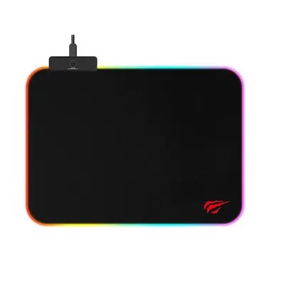 Havit Gamenote MP901 RGB gamer egérpad, 36x26 cm, fekete (MP901)