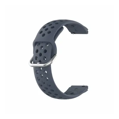 NEOGO SmartWatch Glam / Glam 2 Silicone Dots szíj, Dark Gray (SGA007C0401)