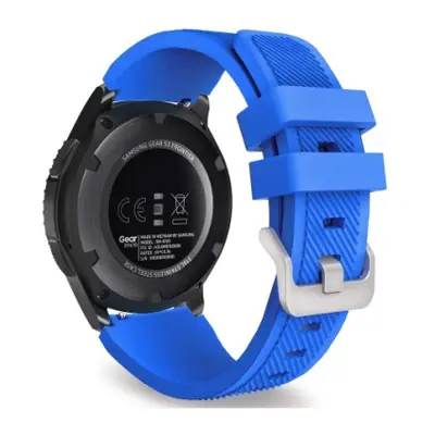 BStrap Silicone Sport szíj Samsung Gear S3, coral blue (SSG006C05)