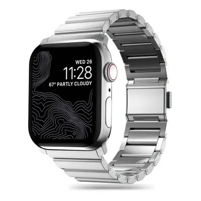 Tech-Protect Steel szíj Apple Watch 42/44/45/49mm, silver