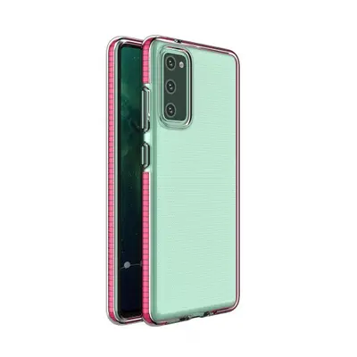 MG Spring Case szilikon tok Samsung Galaxy A72 4G, sötétrózsaszín