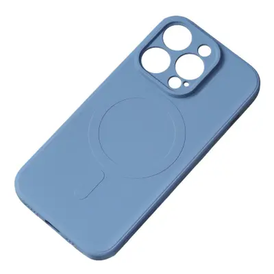 MG Silicone MagSafe tok iPhone 15 Plus, sötétkék