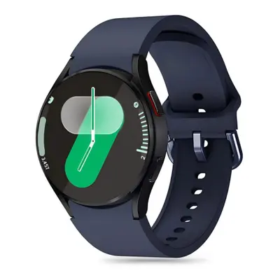 Tech-Protect Silicone szíj Samsung Galaxy Watch 4 / 5 / 5 Pro / 6 / 7 / FE, navy blue