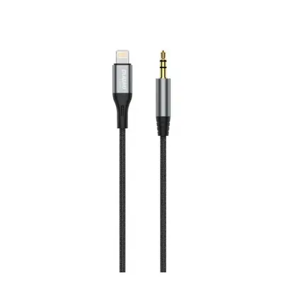 Dudao L11Pro audio kábel Lightning / 3.5mm mini jack, szürke (L11PRO)