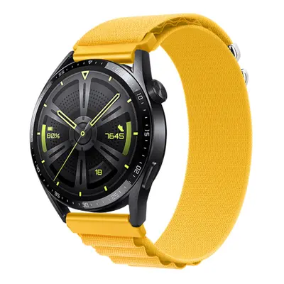 BStrap Nylon Loop szíj Xiaomi Amazfit GTR 42mm, yellow (SSG036C0903)