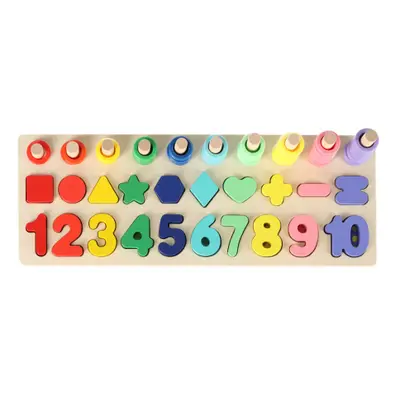 MG Montessori Number Sorter fa puzzle